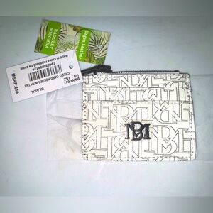 Badgley Mischka card holder with tab NWT